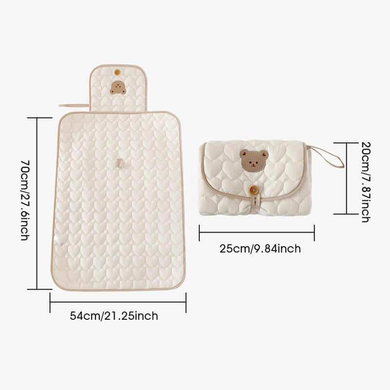 Infant Foldable Diaper Changer