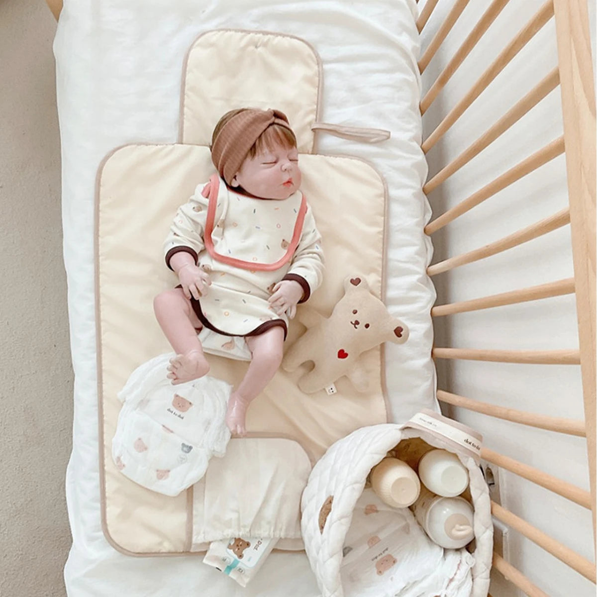 Infant Foldable Diaper Changer