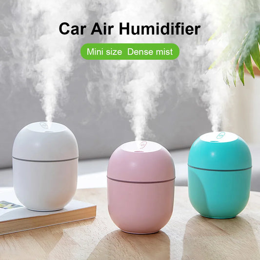 Portable USB Air Humidifier Essential Oil Diffuser with LED