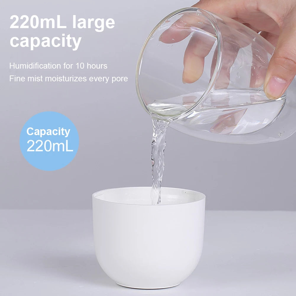 Portable USB Air Humidifier Essential Oil Diffuser with LED